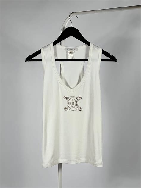 celine sports top|Celine tank top price.